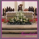 dekoracja kościoła I Komunia Św.Parafia p. w. Maryi Matki Kościoła Sanktuarium Matki Bożej Pocieszenia  ul. Żeromskiego 18, Sulejówek 