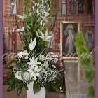 dekoracja kościoła I Komunia Św., Sulejówek